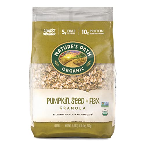 Natures Path Organic Pumpkin Seed And Flax Granola, 1.65 Lbs. E