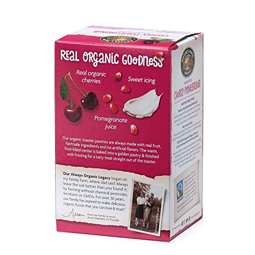 Natures Path Organic Toaster Pastries, Frosted Cherry Pomegrana
