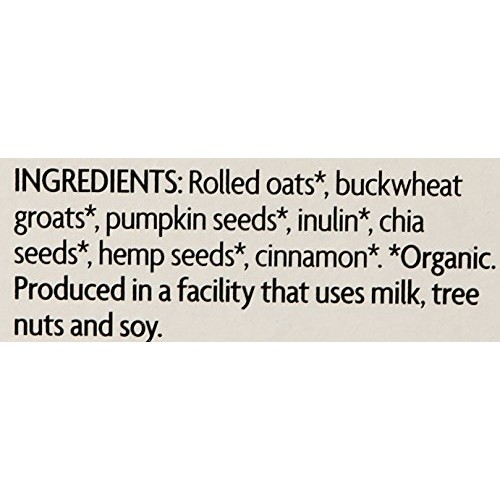 Natures Path Qia Cinnamon Pumpkin Seed Oatmeal, 8 Ounce Pack O