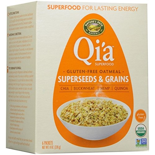Natures Path Qia Superfoods Gluten-Free Oatmeal - Super Seeds