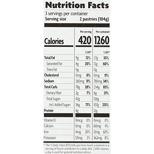 Natures Path, Toaster Pastries, Apple Cinnamon Frosted, 6 Ct