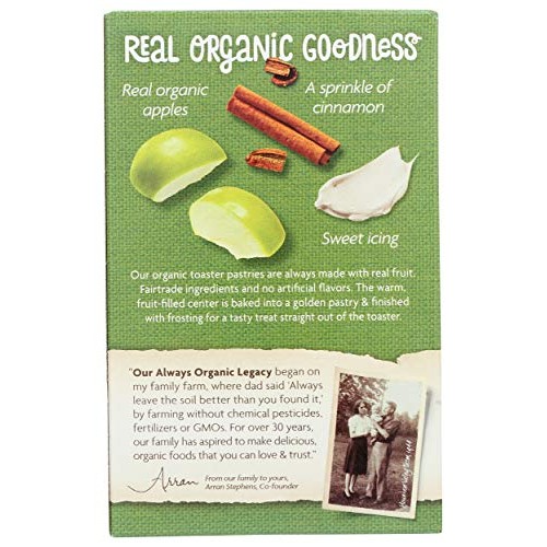 Natures Path, Toaster Pastries, Apple Cinnamon Frosted, 6 Ct