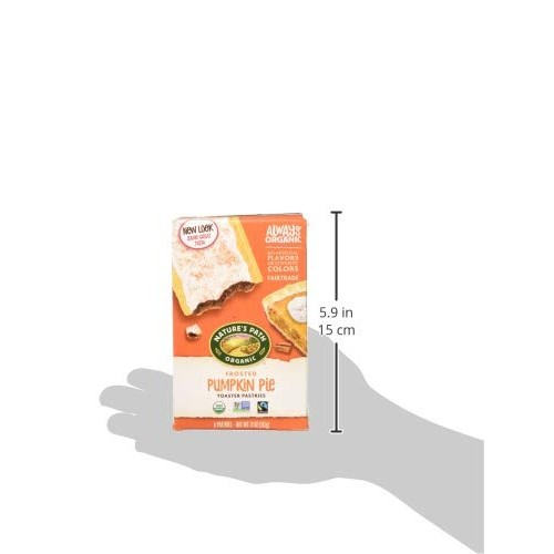 Natures Path Toaster Pastry Pumpkin Pie Frosted, 11 Oz