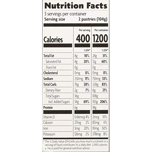 Natures Path Toaster Pastry Pumpkin Pie Frosted, 11 Oz