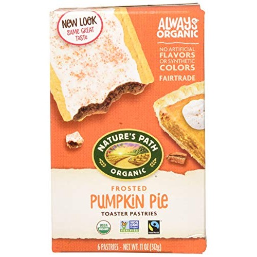 Natures Path Toaster Pastry Pumpkin Pie Frosted, 11 Oz