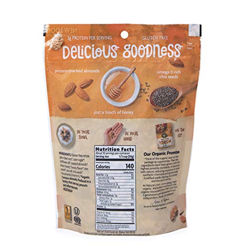 Nature’S Path Honey Almond Granola, Healthy, Organic &Amp; Gluten Fr