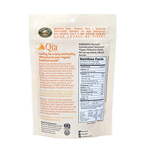 Nature’S Path Qia Superfood Topper With Chia, Buckwheat + Hemp,