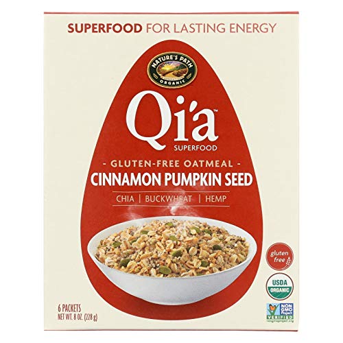 Natures Path Qia Superfood Gluten-Free Oatmeal - Cinnamon Pumpk