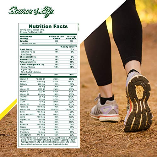 Naturesplus Source Of Life Energy Shake - 2.2 Lbs Multivitamin,