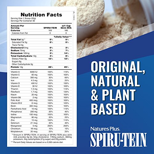 Naturesplus Spiru-Tein Shake - Cherries Jubilee Flavor - 2.1 Lbs