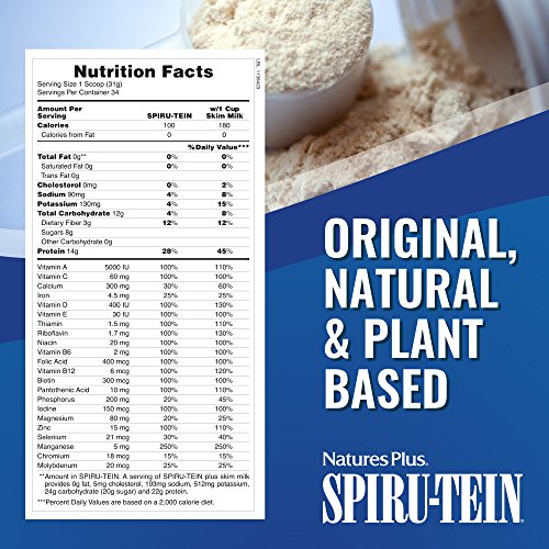 NaturesPlus SPIRU-TEIN Shake - Chocolate Peanut Butter - 2.3 lbs...
