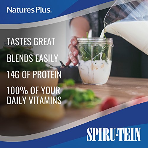 Naturesplus Spiru-Tein Shake - Vanilla - 1.2 Lbs, Spirulina Prot