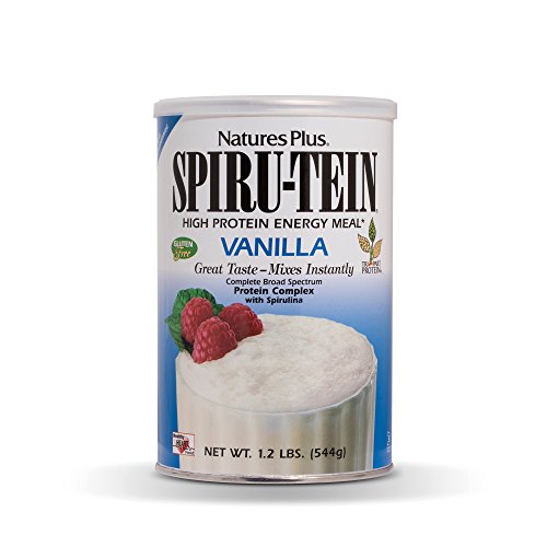 Naturesplus Spiru-Tein Shake - Vanilla - 1.2 Lbs, Spirulina Prot