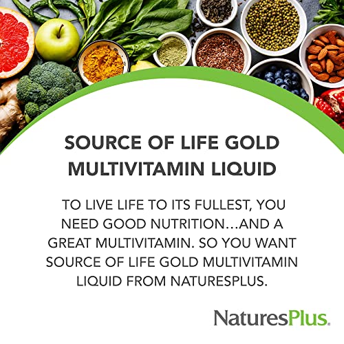 Source of Life Gold Multivitamin Liquid - 30 oz - Supports Energ...