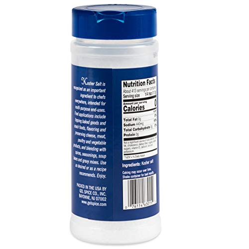 Natures Supreme Kosher Salt 16Oz Pack Of 2