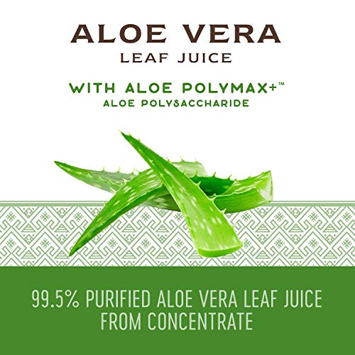 Natures Way Premium Quality Aloe Vera Leaf Juice 99.5% Purified