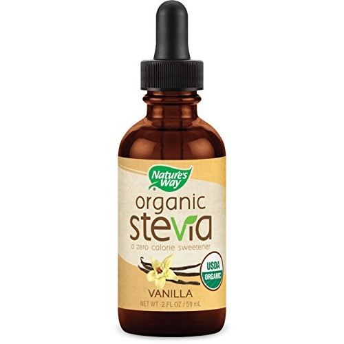 Natures Way Organic Stevia Zero Calorie Sweetener No Bitterness