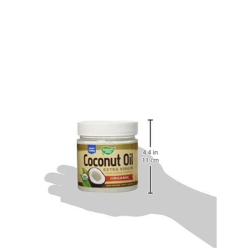 Natures Way Usda Organic Extra Virgin Coconut Oil- Pure, Cold-P