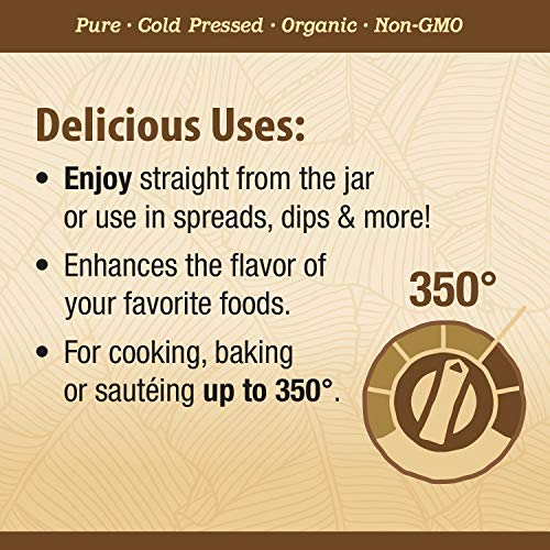 Natures Way Usda Organic Extra Virgin Coconut Oil- Pure, Cold-P