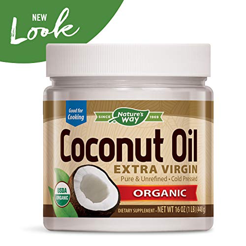 Natures Way Usda Organic Extra Virgin Coconut Oil- Pure, Cold-P