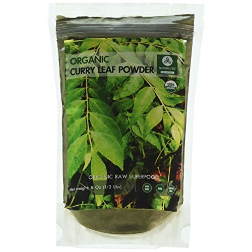 Curry Leaf Powder 1/2 Lb By Naturevibe Botanicals, Gluten-Fr