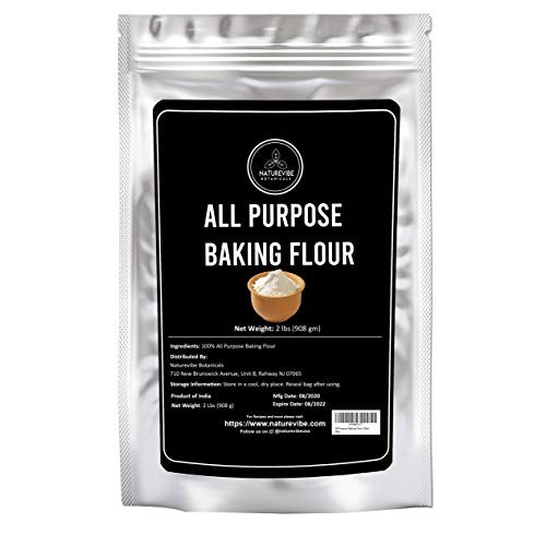 Naturevibe Botanicals All Purpose Baking Flour, 2Lbs | Suitable