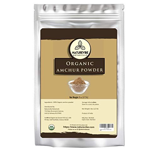 Naturevibe Botanicals Amchur Powder 8Oz, Non-Gmo &Amp; Gluten Free