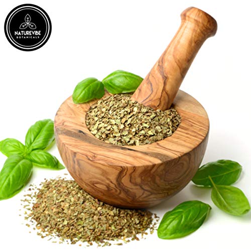 Naturevibe Botanicals Basil Leaves 100Gm