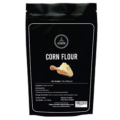 Naturevibe Botanicals Corn Flour, 2Lbs | Non-Gmo And Gluten Free