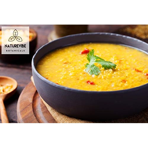 Naturevibe Botanicals Masoor Dal Indian Red Lentils, 4Lbs | No