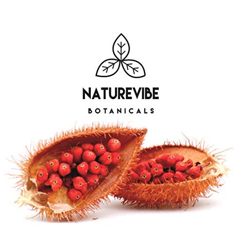 Naturevibe Botanicals Organic Annatto Seeds, 10 Ounces | Non-Gmo