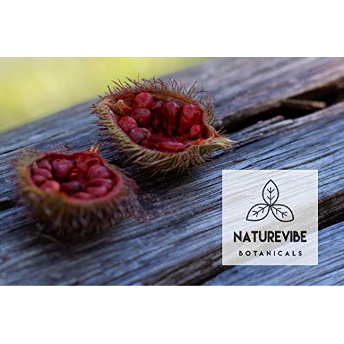 Naturevibe Botanicals Organic Annatto Seeds, 10 Ounces | Non-Gmo