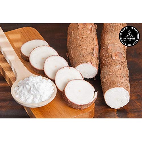 Naturevibe Botanicals Organic Cassava Flour, 2Lbs | Non-Gmo And