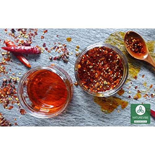 Naturevibe Botanicals Organic Crushed Red Pepper, 1Lbs - Non Gmo