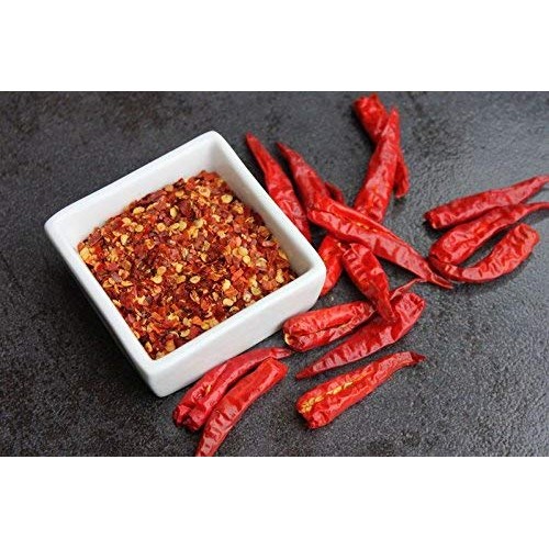 Naturevibe Botanicals Organic Crushed Red Pepper, 1Lbs - Non Gmo