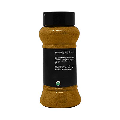 Naturevibe Botanicals Organic Cumin Seed Powder 6.34Oz