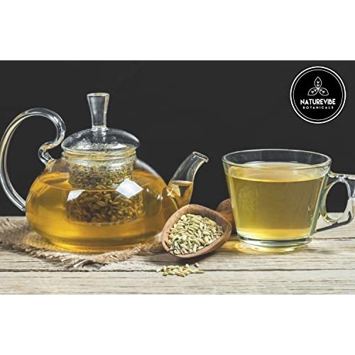 Naturevibe Botanicals Organic Fennel Tea Bags 100 Bags | Premi...
