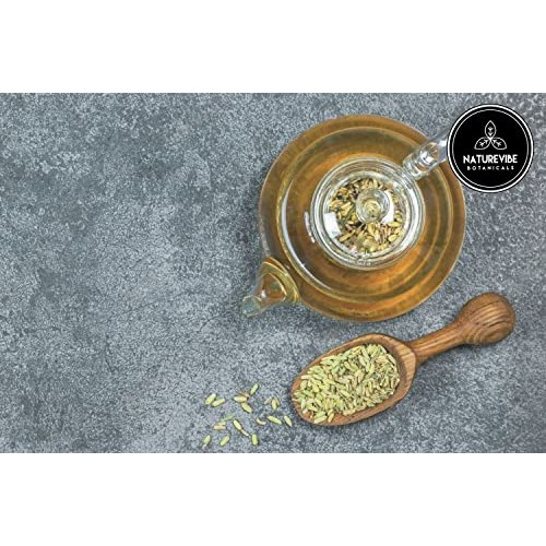 Naturevibe Botanicals Organic Fennel Tea Bags 100 Bags | Premi...
