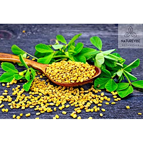 Naturevibe Botanicals Organic Fenugreek Seeds Whole, 2Lb Pack O