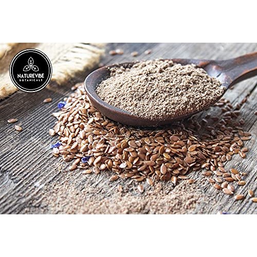 Naturevibe Botanicals Organic Flaxseed Flour, 5Lbs | Use It In Y