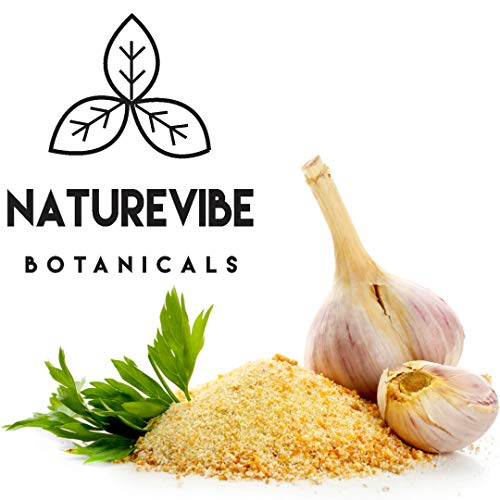 Naturevibe Botanicals Organic Garlic Minced, 1Lb | Granulated Ga