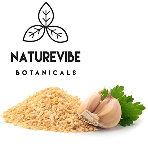 Naturevibe Botanicals Organic Garlic Minced, 1Lb | Granulated Ga