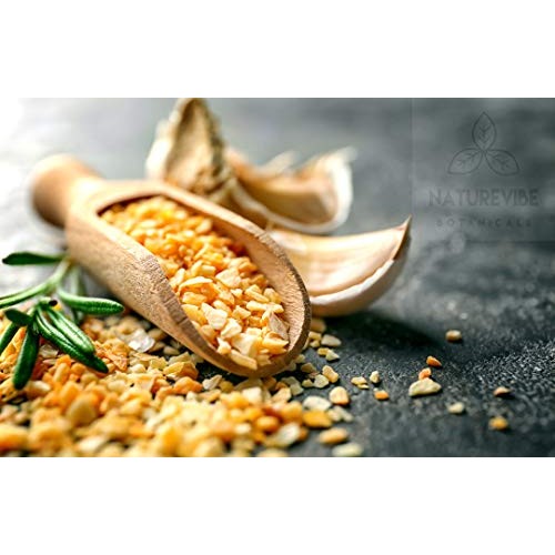Naturevibe Botanicals Organic Garlic Minced, 1Lb | Granulated Ga