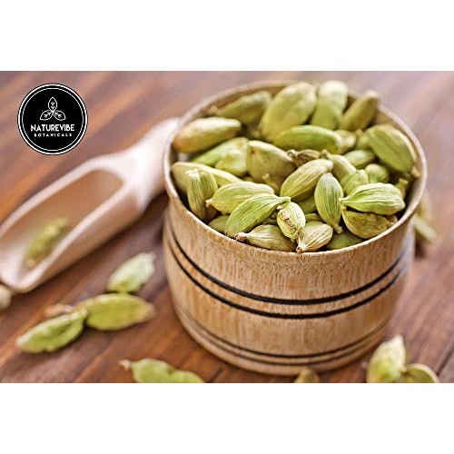 Naturevibe Botanicals Organic Green Cardamom Pods Whole, 3.17 Ou