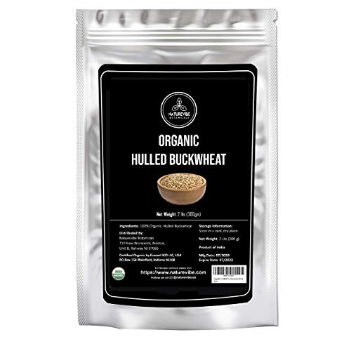 Naturevibe Botanicals Organic Hulled Buckwheat, 2Lbs | Non-Gmo,
