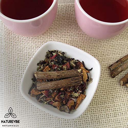 Naturevibe Botanicals Organic Licorice Root Powder, 5Lbs | Glycy