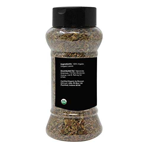 Naturevibe Botanicals Organic Oregano Leaves, 2.82 Ounces | Non-