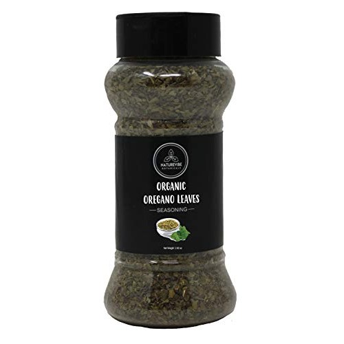 Naturevibe Botanicals Organic Oregano Leaves, 2.82 Ounces | Non-
