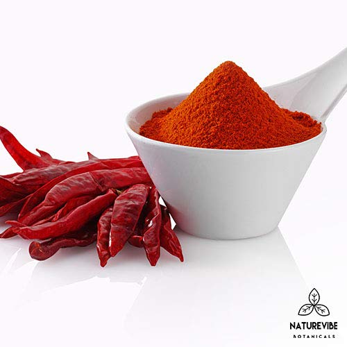Naturevibe Botanicals Organic Red Chilli Powder 1Lbs, Capsicum A