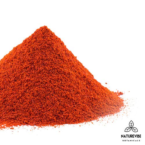 Naturevibe Botanicals Organic Red Chilli Powder 1Lbs, Capsicum A